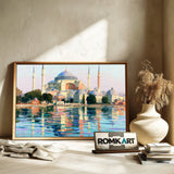 Hagia Sophia Architectural Oil Painting