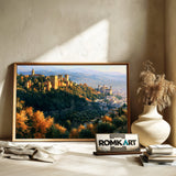 Alhambra Architectural Oil Painting