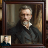 Custom Portrait Oil Painting | Academic Classicism Style