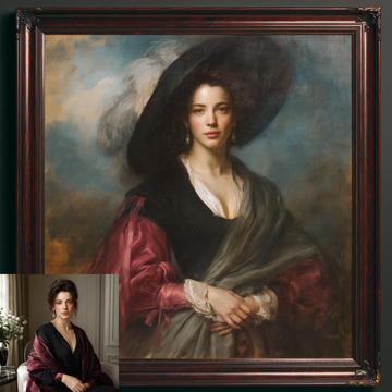 Custom Portrait Oil Painting | Flemish Court By Peter Paul Rubens Style