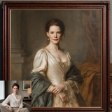 Custom Portrait Oil Painting | Academic Classicism Style