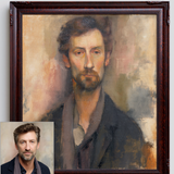 Custom Portrait Oil Painting | Amedeo Modigliani Style