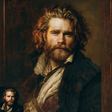 Custom Portrait Oil Painting | Caravaggio Baroque Style
