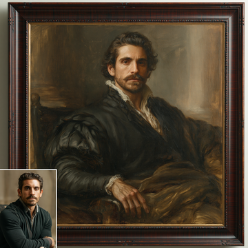 Custom Hand-Painted Portrait Oil Painting | High Renaissance Style Art
