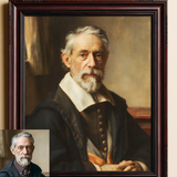 Custom Portrait Oil Painting | Johannes Vermeer Dutch Baroque Style