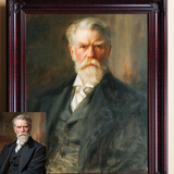 Custom Portrait Oil Painting from Photo - John Singer Sargent Academic Style