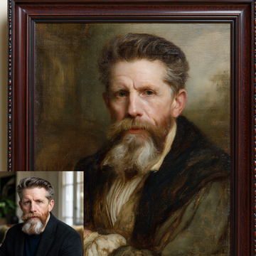 Custom Portrait Oil Painting | Leonardo Da Vinci High Renaissance Style