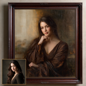 Custom Portrait Oil Painting | Leonardo Da Vinci High Renaissance Style