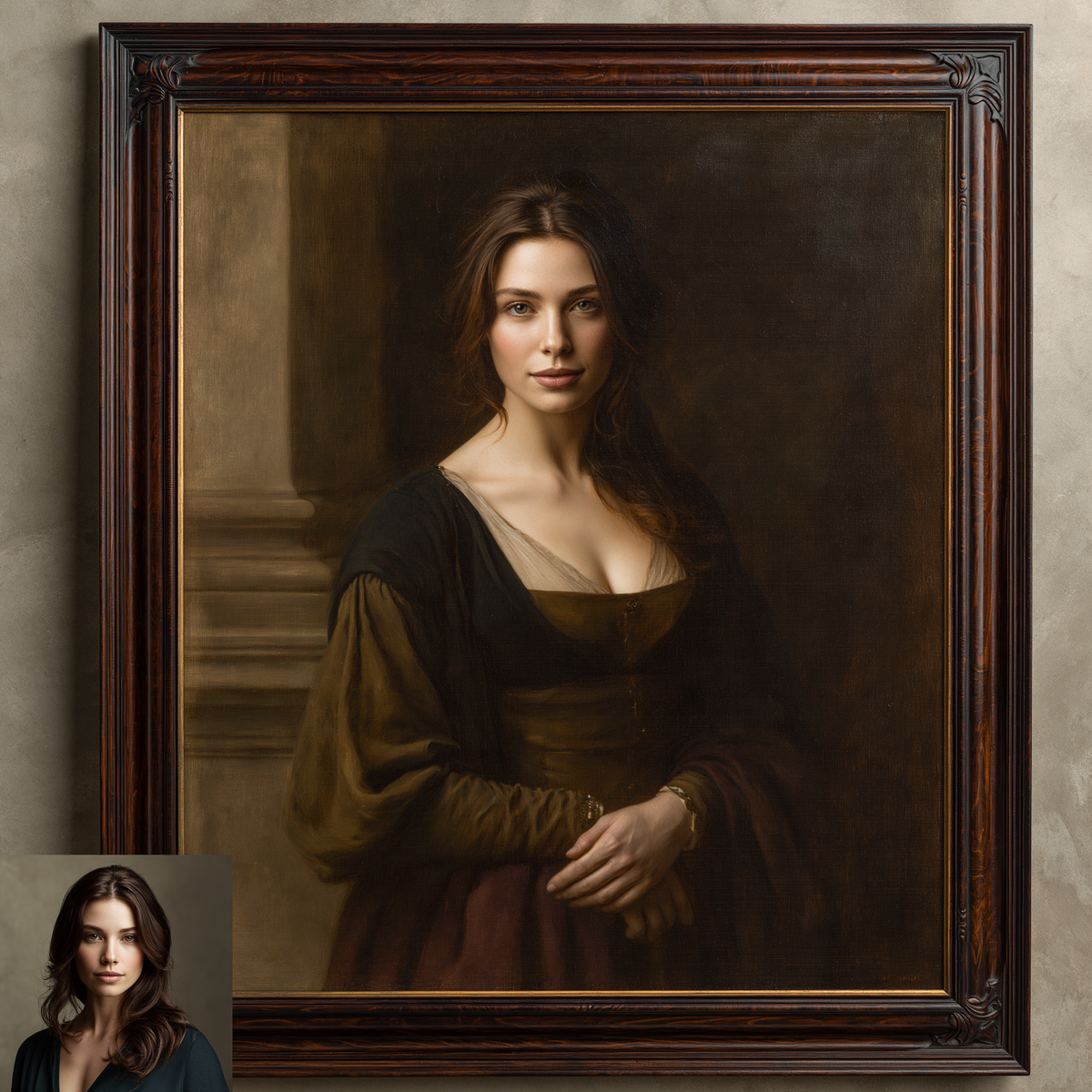 Custom Portrait Oil Painting | Raphael High Renaissance Style