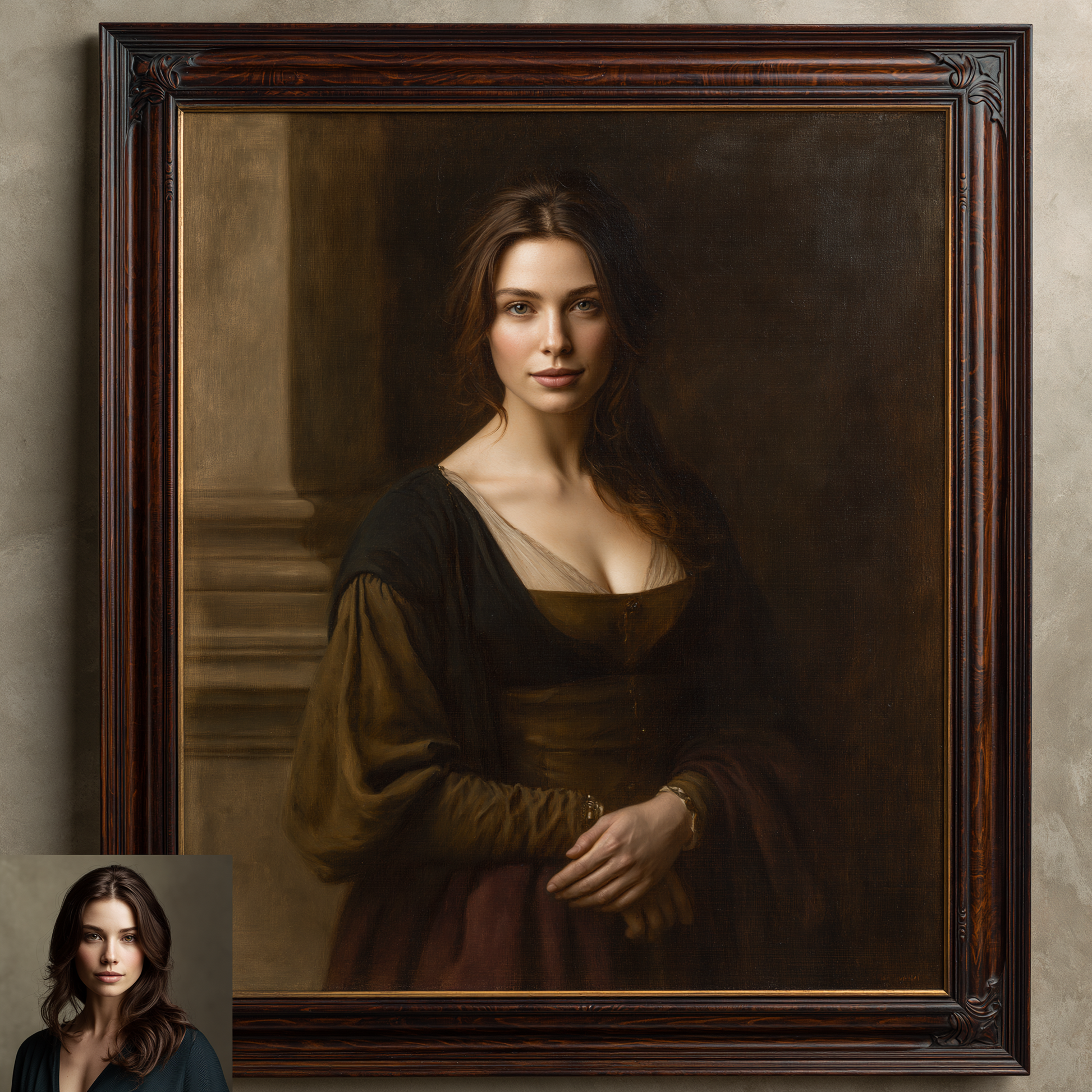 Custom Portrait Oil Painting | Raphael High Renaissance Style