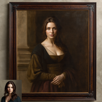 Custom Portrait Oil Painting | Raphael High Renaissance Style