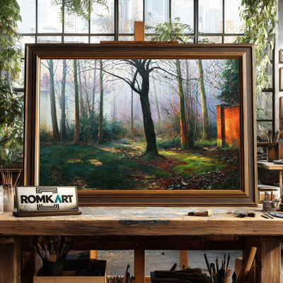 Abandoned Garden Oil Painting - image 2