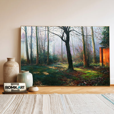 Abandoned Garden Oil Painting - image 3