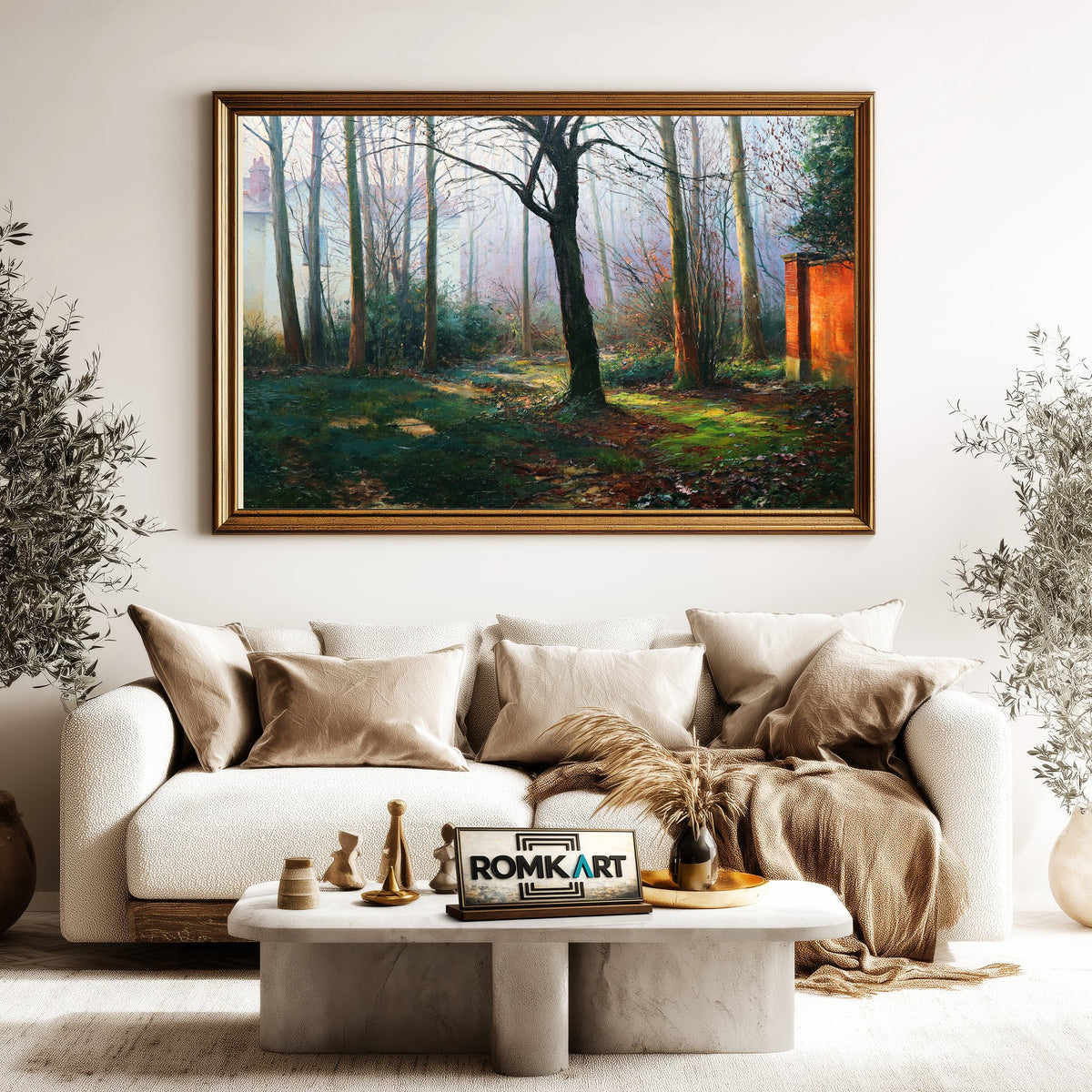 Abandoned Garden Oil Painting - image 5