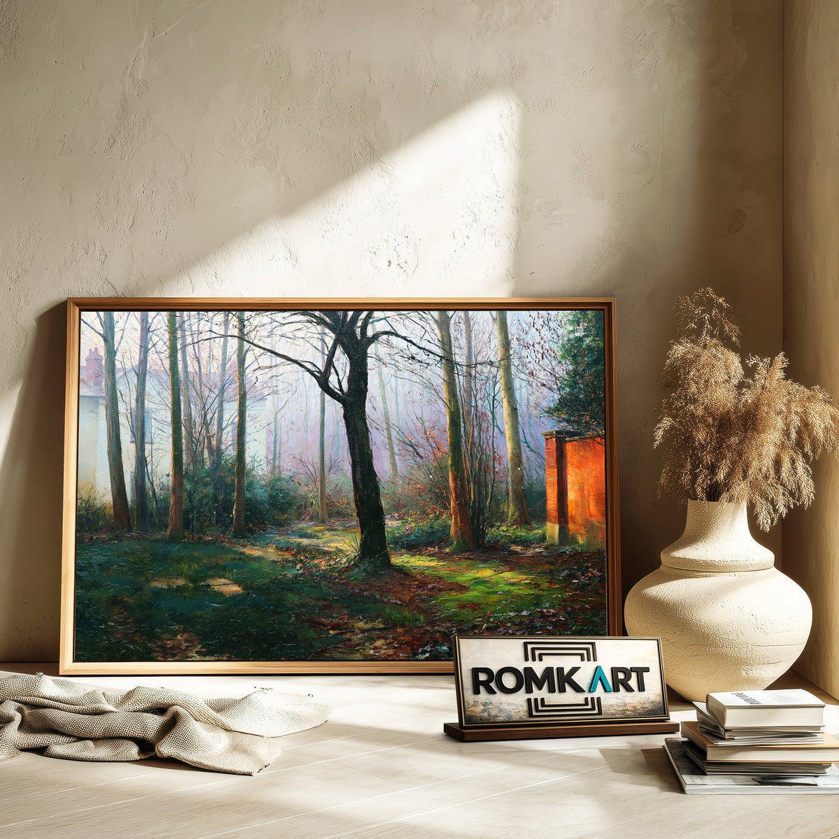 Abandoned Garden Oil Painting - image 6
