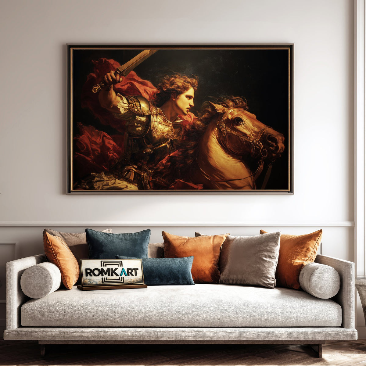 Alexander the Great Baroque Style Historical Oil Painting - image 4
