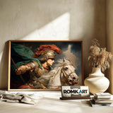 Alexander the Great in Battle Historical Oil Painting - image 6
