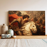 Alexander the Great in Classic Style Historical Oil Painting - image 3