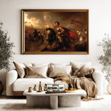 Alexander the Great in the Battlefield Historical Oil Painting - image 5