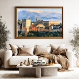 Alhambra Granada Architectural Oil Painting - image 5