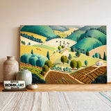 American Countryside Landscape Oil Painting - image 3