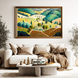 American Countryside Landscape Oil Painting - image 5