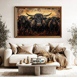 Angus Bull Farm Animal Oil Painting - image 5