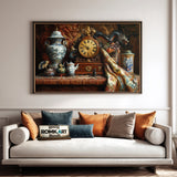 Asian Antiques Oil Painting - image 4