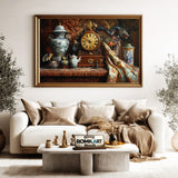 Asian Antiques Oil Painting - image 5