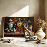 Asian Antiques Oil Painting - image 6