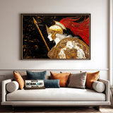 Athena Fantasy Oil Painting - image 4