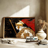 Athena Fantasy Oil Painting - image 6