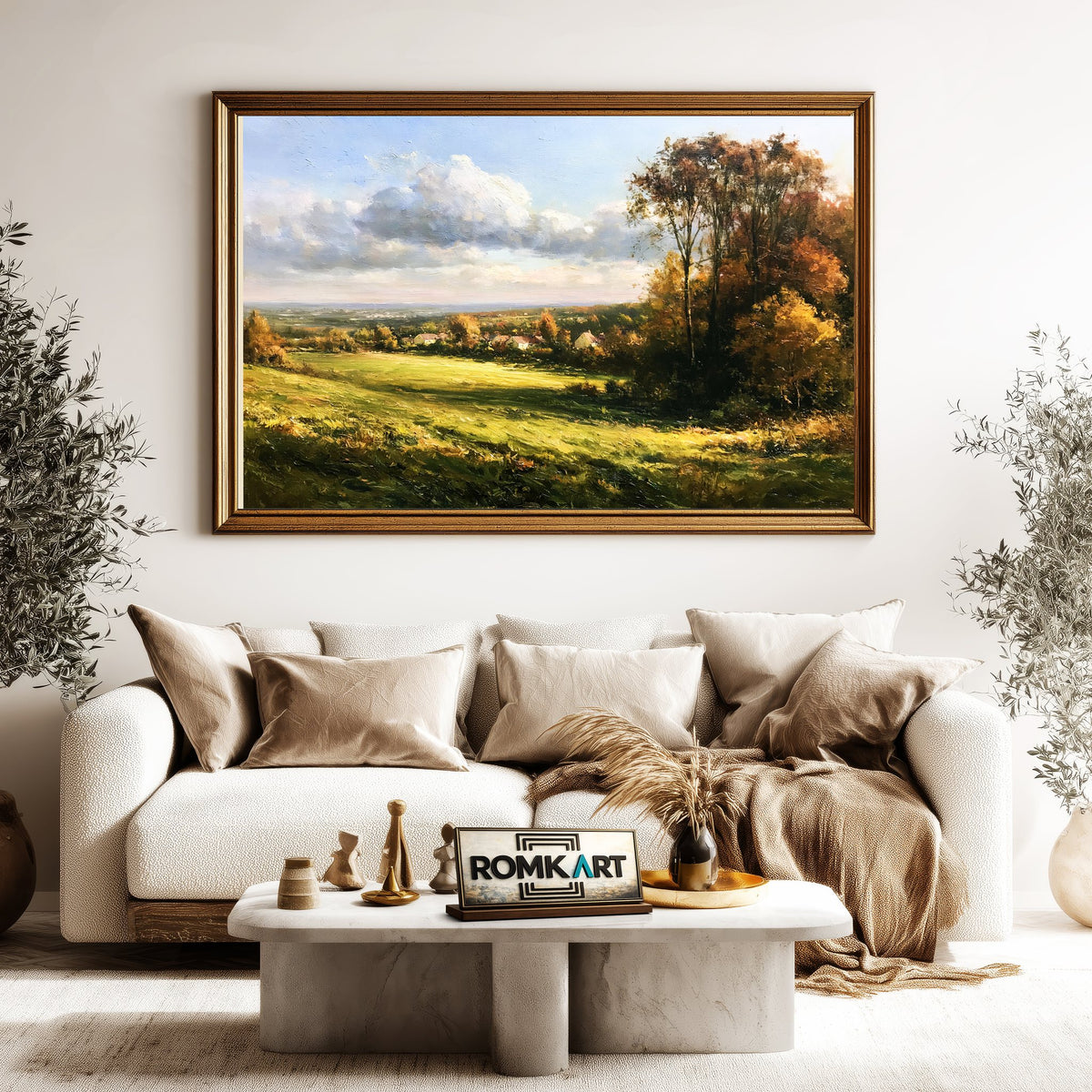 Autumn Landscape Oil Painting - image 5
