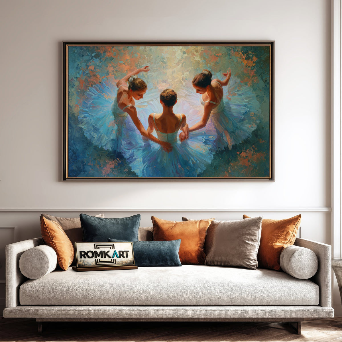 Ballerinas Oil Painting - image 4