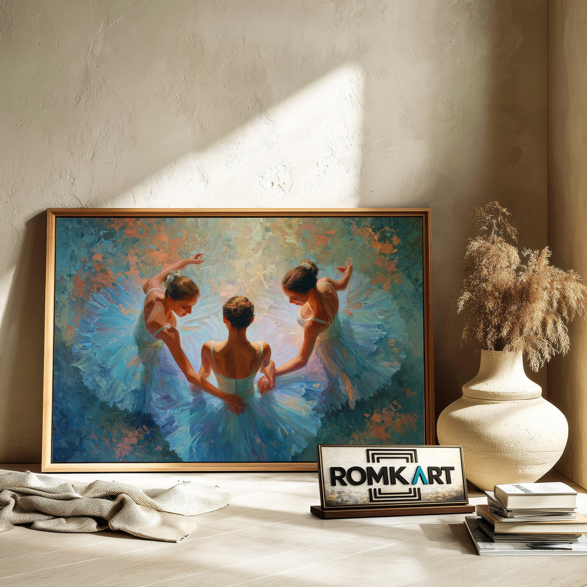 Ballerinas Oil Painting - image 6