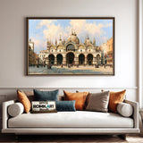 Basilica San Marco, Venice Architectural Oil Painting - image 4
