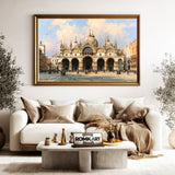 Basilica San Marco, Venice Architectural Oil Painting - image 5
