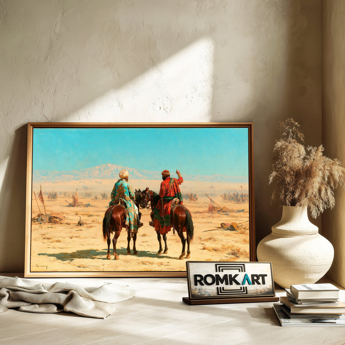 Battlefield Oil Painting - image 6