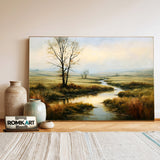 Bleak Autumn Day Oil Painting - image 3