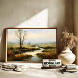 Bleak Autumn Day Oil Painting - image 6