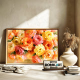Bowlful Of Roses Oil Painting - image 6