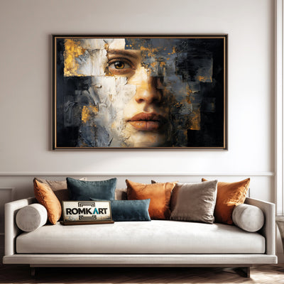Broken Face Oil Painting - image 4