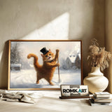 Cat Dances Oil Painting - image 6