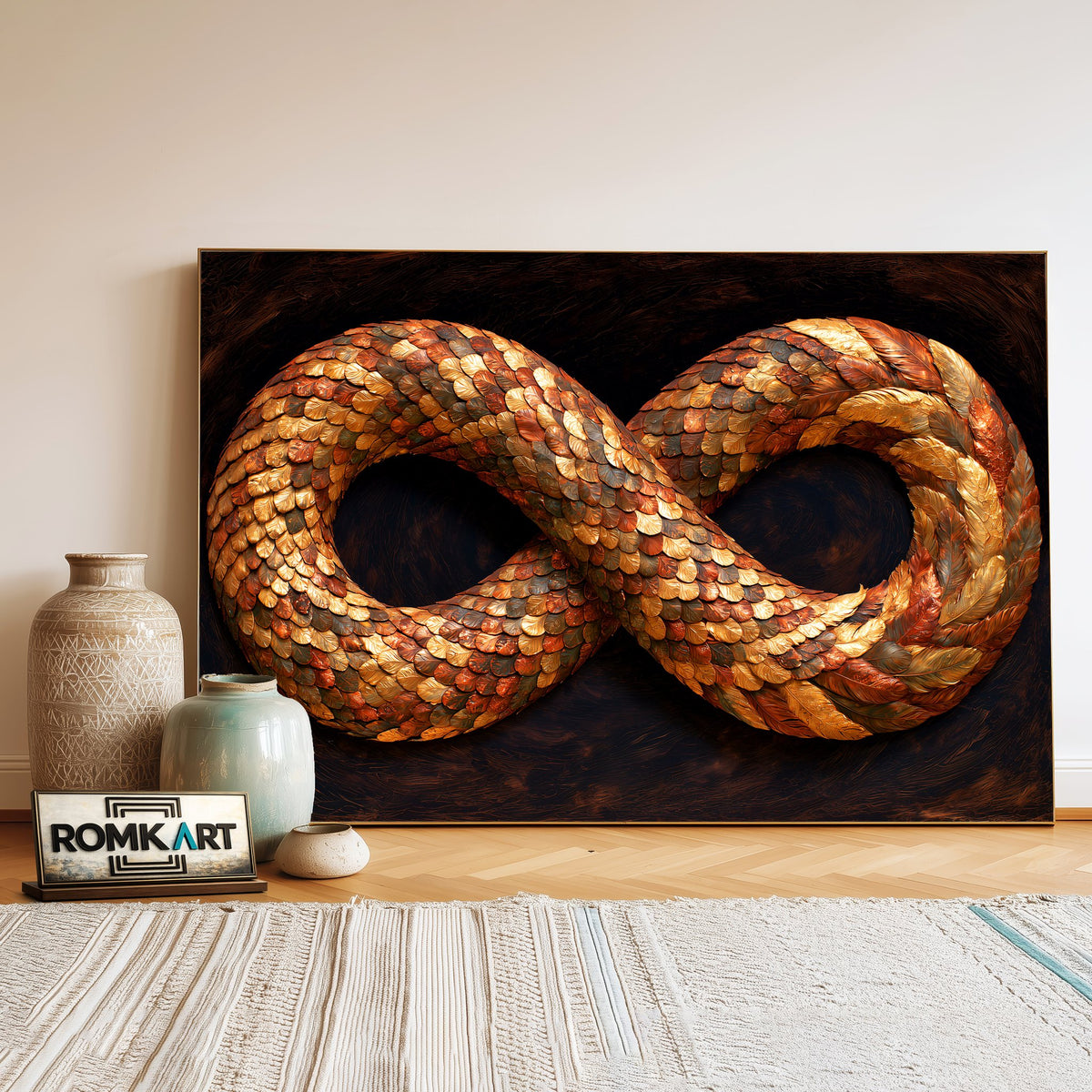 Celestial Infinity Oil Painting - image 3