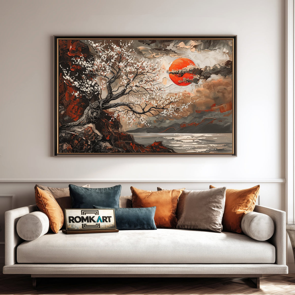 Chery Blossom Traditional China Art Asian Art Oil Painting - image 4
