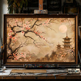 China Spring Landscape Classic Art hand-painted oil painting on canvas