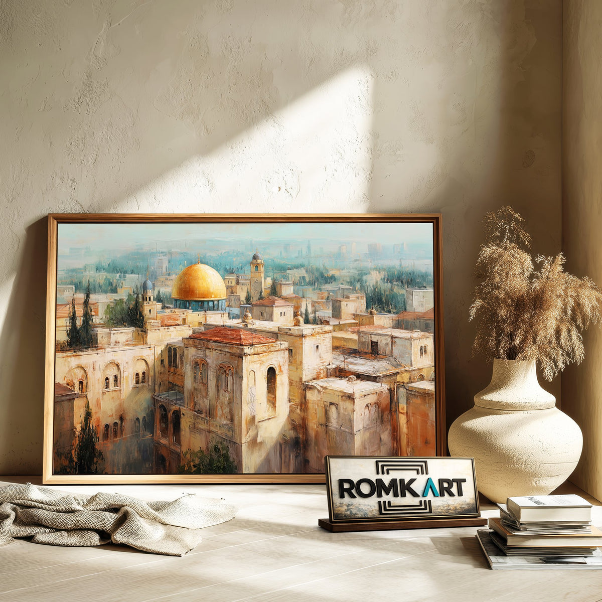 Cityscape of Jerusalem Oil Painting - image 6