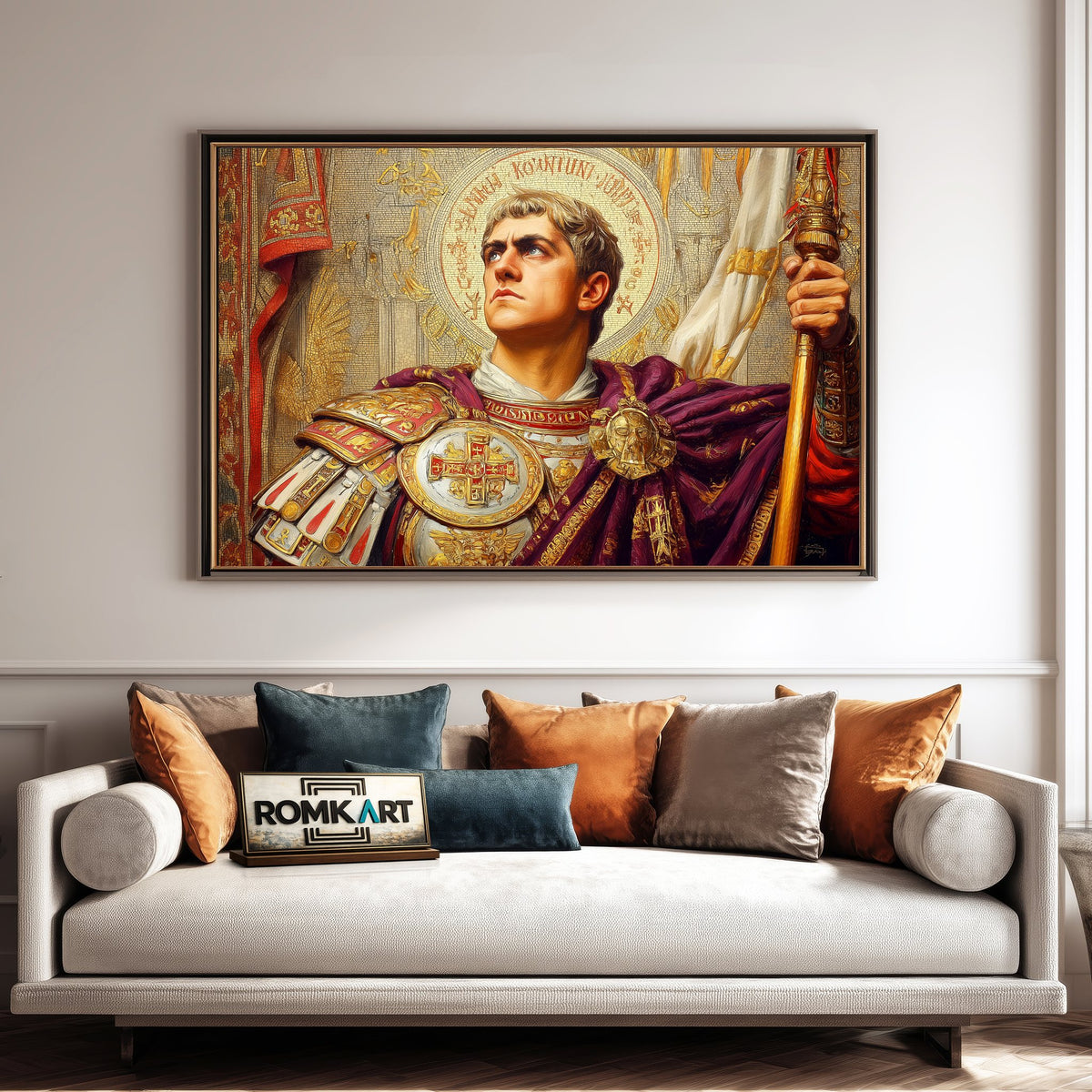 Constantine The Great - The First Christian Emperor Oil Painting - image 4