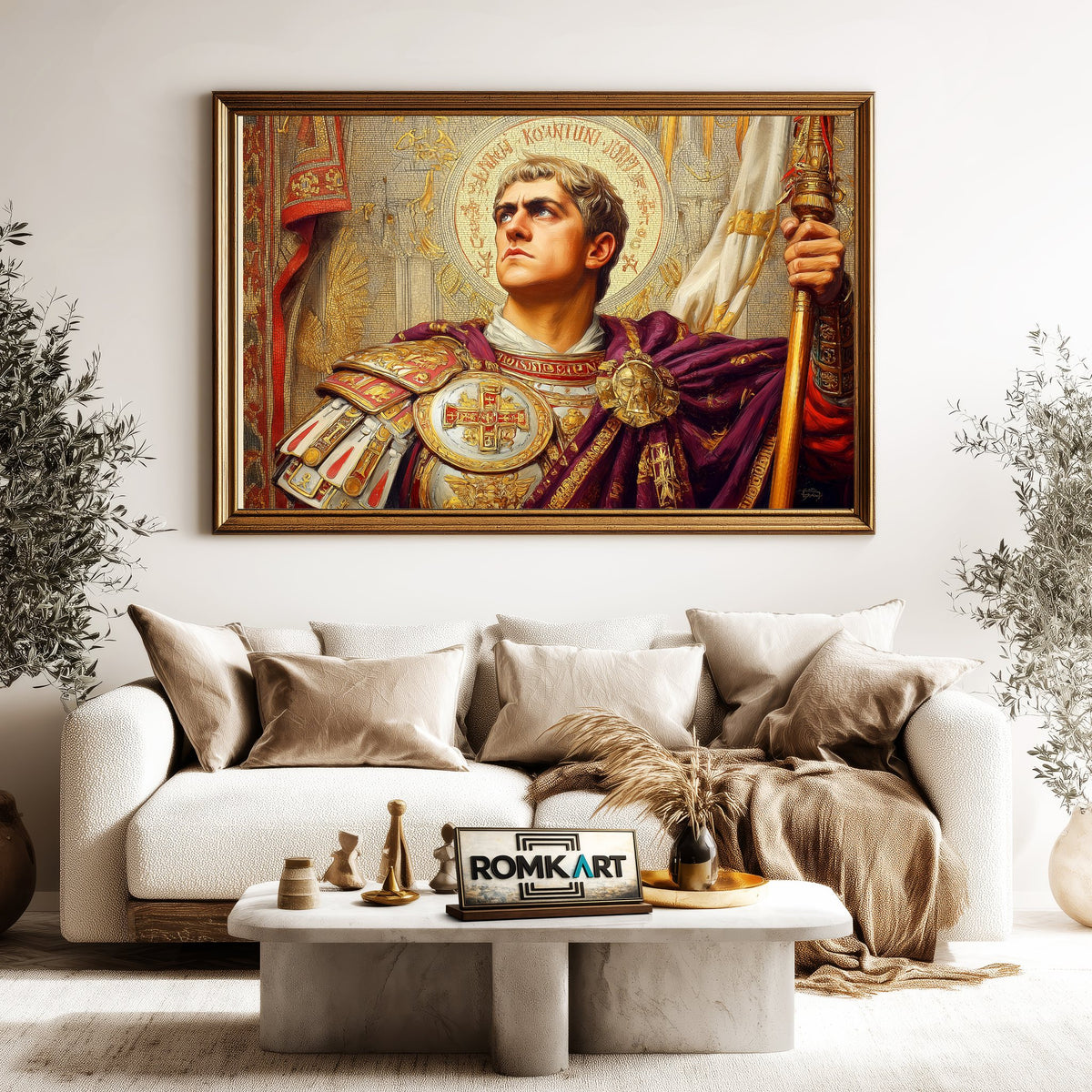Constantine The Great - The First Christian Emperor Oil Painting - image 5