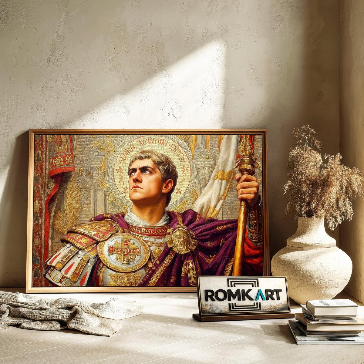 Constantine The Great - The First Christian Emperor Oil Painting - image 6